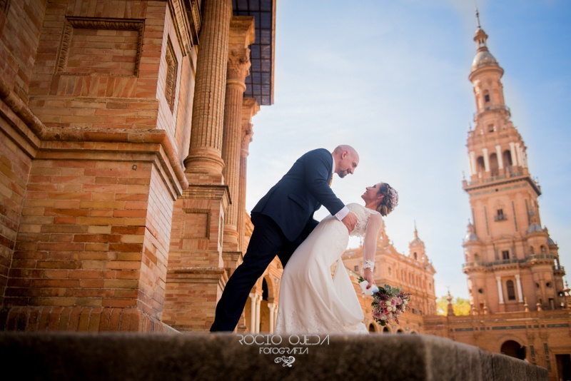 Reportaje de boda de Mª Angeles y Fran en Sevilla